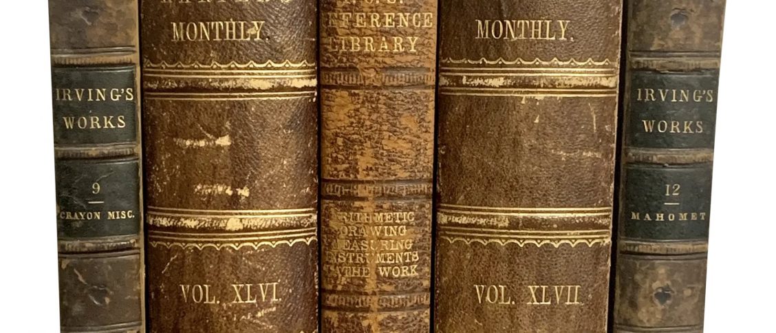 Leather Antique 1800s Book Set Harperx7827s pic 1A 2048 10.10 f79e693a f